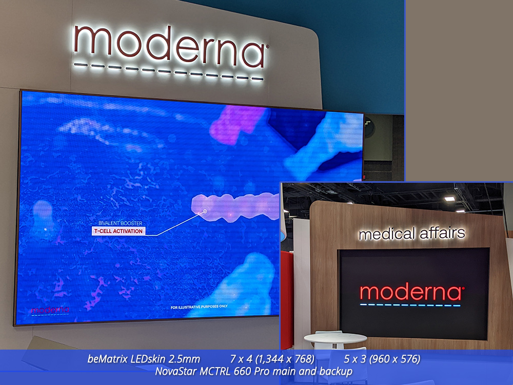 Moderna LED Walls BeMatrix