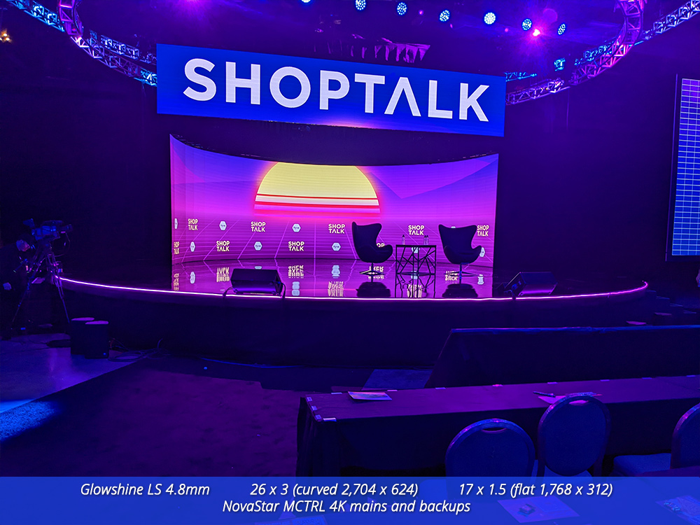 Shoptalk LED Walls - Glowshine